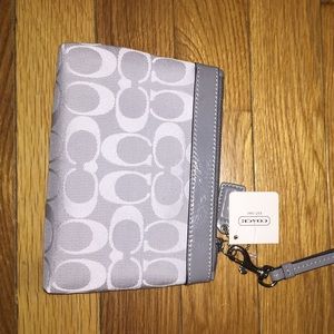 NWT coach wristlet